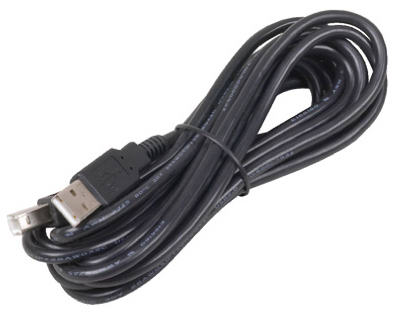 AUDIOVOX TPH520R 6-Ft. Black USB 2.0 A to B cable