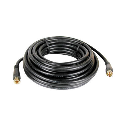 25-Ft. Black RG6 Coaxial Cable With "F" Connectors