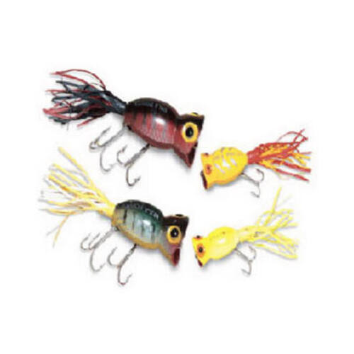 Big Rock Sports 0141-2701 Water Fishing Lure, Frog Hula Popper Top