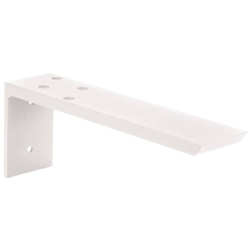 Forward L Bracket, Centerline Countertop Support 14" Length: 355 mm (14"), white