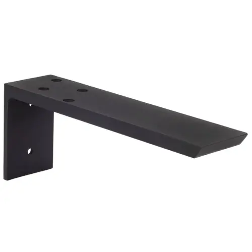 Forward L Bracket, Centerline Countertop Support 9" Length: 228 mm (9"), black