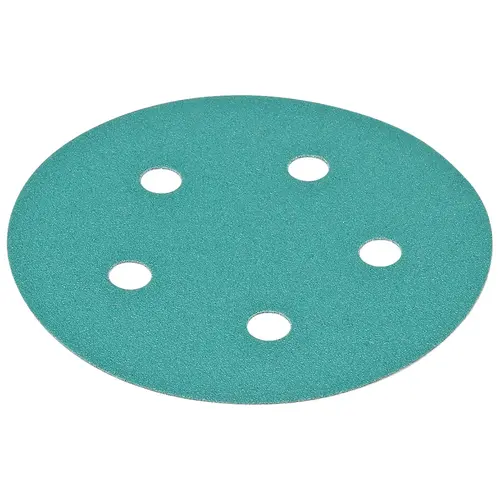 Abrasive Filmbac Disc, 5" Premium, Aluminum Oxide, Hook-N-Loop, 5 Holes P1000 1000 grit