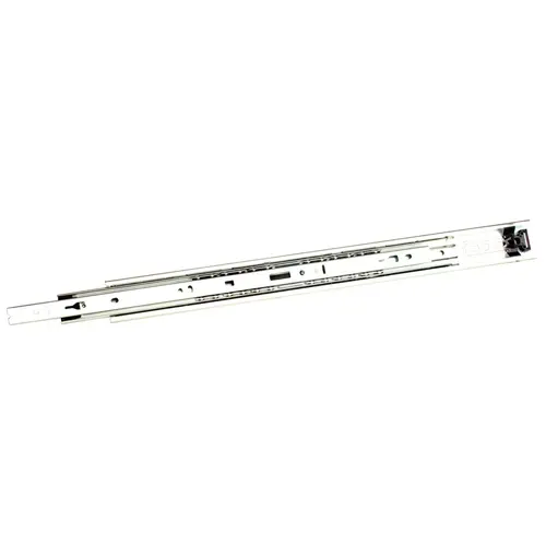 Accuride 3732 Side Mounted Slide, Full Extension, 100 lbs Weight Capacity 20" 19 3/4" Zinc, 19 3/4" installed length, 20" travel length, FB pack Zinc Pair