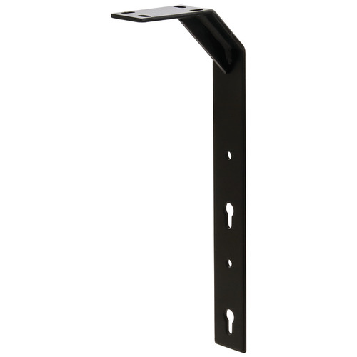 Hafele 654.34.380 Panel Bracket, Modesty Panel Clip System Black, Epoxy 