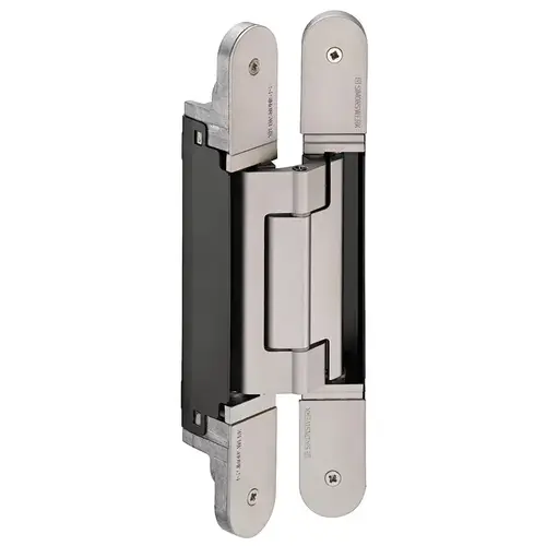 Concealed Hinge, TECTUS TE 640 3D 030 concealed, 3D adjustable, size 240 mm, Polished brass Brass colored, polished, powder coated