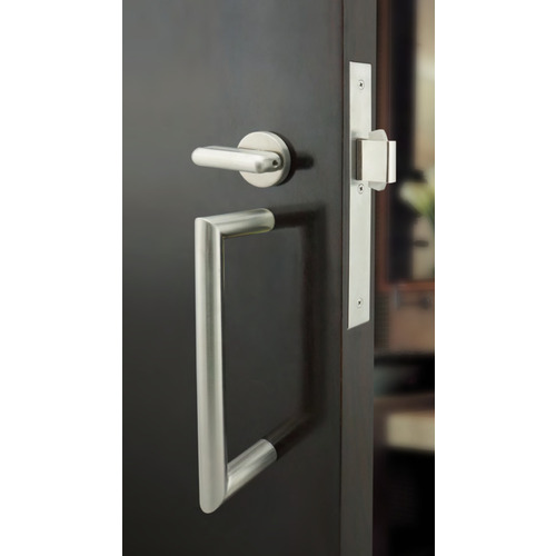 Pull Handle With pin hole, satin stainless steel