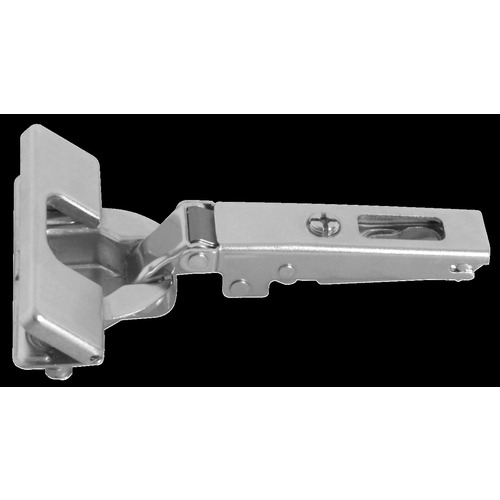 Concealed Hinge, Salice 200 Series, 120 degree Opening Angle, Half Overlay For wooden doors, for standard applications with convenient opening angle, Self close, logica mounting, model C2J9G99 Nickel plated