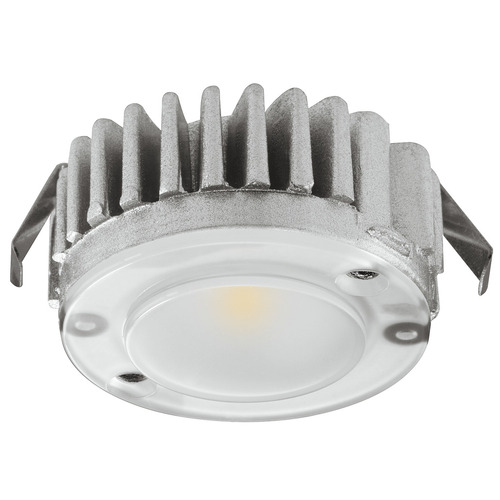 Recess/surface mounted lights, Modular, monochrome, Hafele Loox5 LED 2040, aluminum, 12 V 64 lm/W 96 lm Drill hole : 35 mm (1 3/8"), Cool white 4000 K