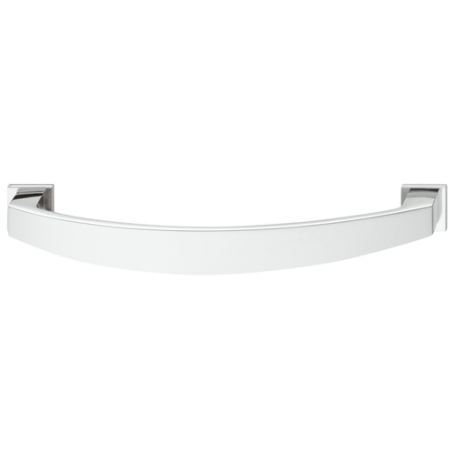 Handle, Zinc alloy 160 170 x 26 mm Arco Collection, Polished chrome plated, hole spacing: 160 mm Chrome plated, polished