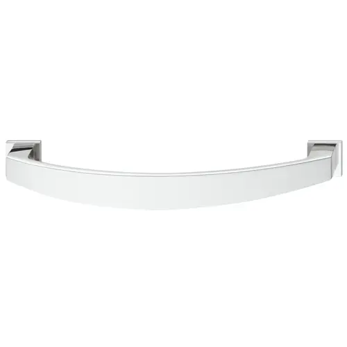 Handle, Zinc alloy 128 138 x 26 mm Arco Collection, Polished chrome plated, hole spacing: 128 mm Chrome plated, polished