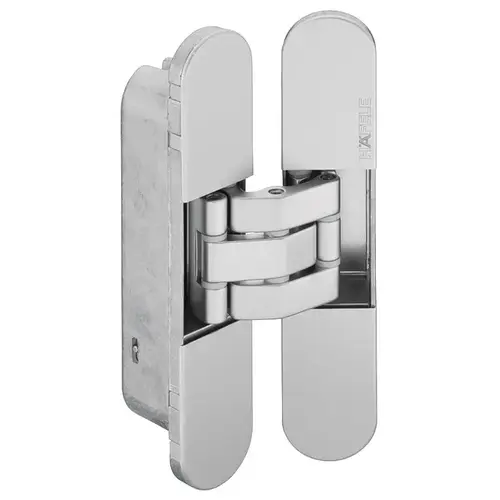 Door Hinge, Startec 3D Adjustable self-closing, 3D adjustable, size 160 mm, Matt chrome matt, Chrome plated