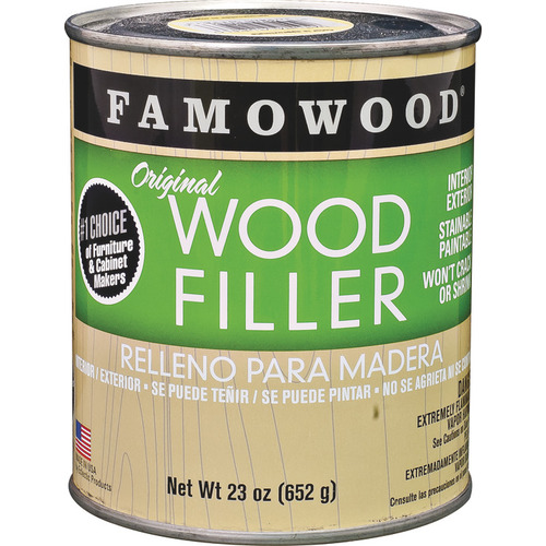 Original Wood Filler, FAMOWOOD Pint, Alder Alder