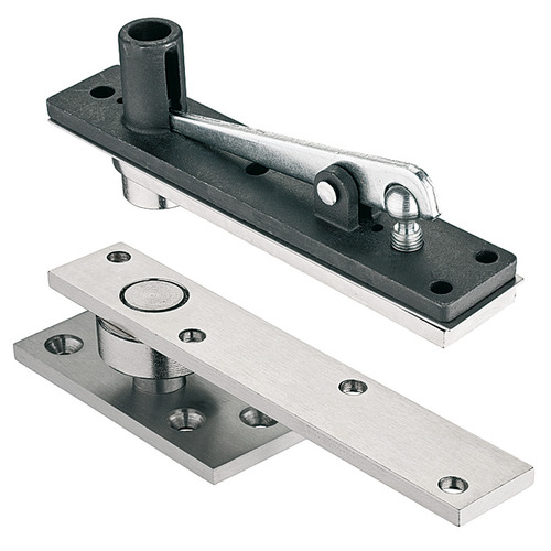 Hafele 943.48.012 Door Hinge, Center Hung Pivot, Top and Bottom Set For double action doors, 630 (US32D) stainless steel, satin