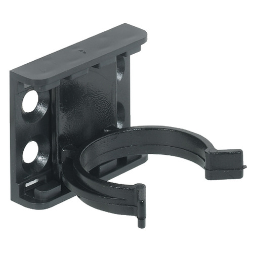 Hafele 637.45.906 Panel Clip, for Base Cabinet Levelers Plastic, black, for screw fixing Black