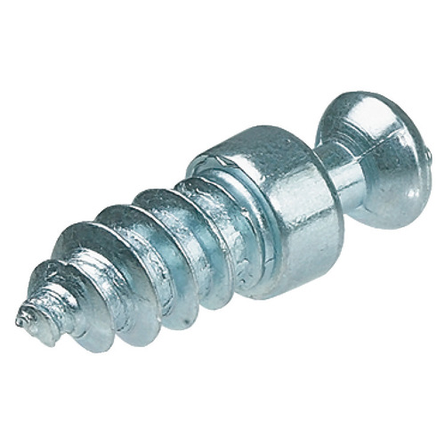 Hafele 263.20.985 Connecting Bolt, M20, 12 mm With special thread, steel, #2 Phillips Zinc plated