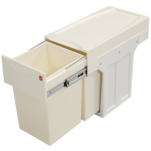 Hafele 502.71.755 Waste Bin Pull-Out, Hailo Easy Cargo 30 Installation ...