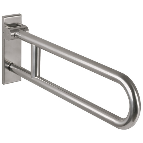 Swing-Up Grab Bar, Stainless Steel HEWI 805 Series, (27 9/16") 700 mm Length