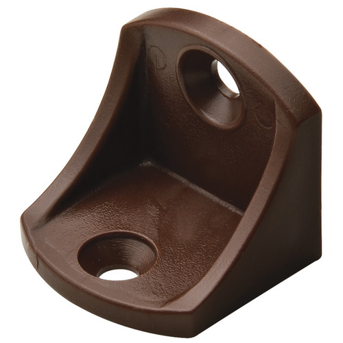 Angle Bracket, Plastic Brown