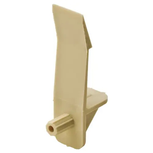 Shelf Support, with Plug and Spring Clip, diameter 5 mm Beige, (5/8") 16mm thick wood shelves