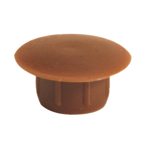 Hafele 045.10.212 Cover Cap, Tapered for Tight Grip for push fitting, Light Brown, diameter 8mm, 5.5 mm length Light brown