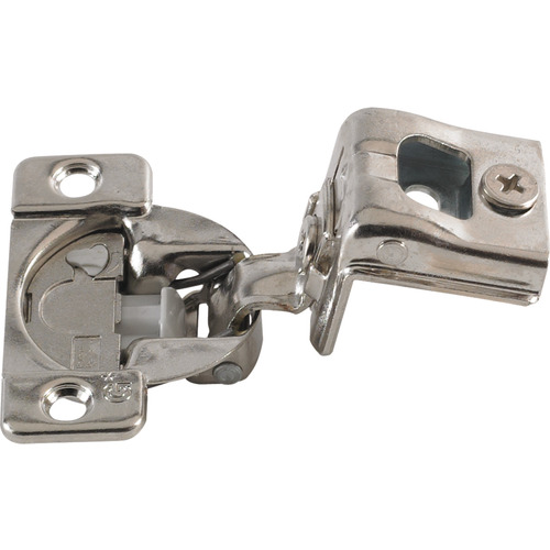 Concealed Face Frame Hinge, Grass TEC Wrap Around, 108 degree Opening Angle, Soft-Close Arm: 13/32" 04548A-15 1-3/8" Overlay, Screw-on; Model 04548A-15