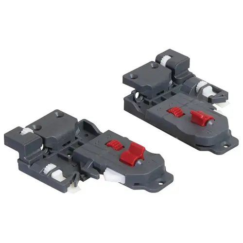 Front Locking Clips, for Hafele Matrix UM A35 3D version Gray Pair