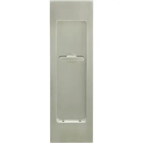 Sliding/Pocket Door Lock, Privacy with Emergency Release For wood doors, Stainless steel matt Stainless steel matt (US32D)