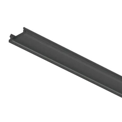 Diffuser, Hafele Loox5 for profiles 1103/1105/1106/2102/2103/2104 2,000.00 mm  20 % Width: (7/16") 11 mm, Length: 2300 mm, black black