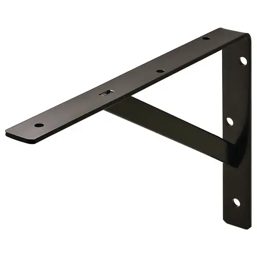 208 Series L-Bracket, Super Duty 500 mm 333 mm KV - weight capacity up to 1,200 lbs./pair, Size 20", black, 500 x 333 x 30 mm