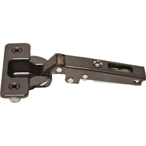 Concealed Hinge, Salice 200 Series/700 Series, 110 degree Opening Angle, Full Overlay, Titanium finish Press-fit, model C2R6A66