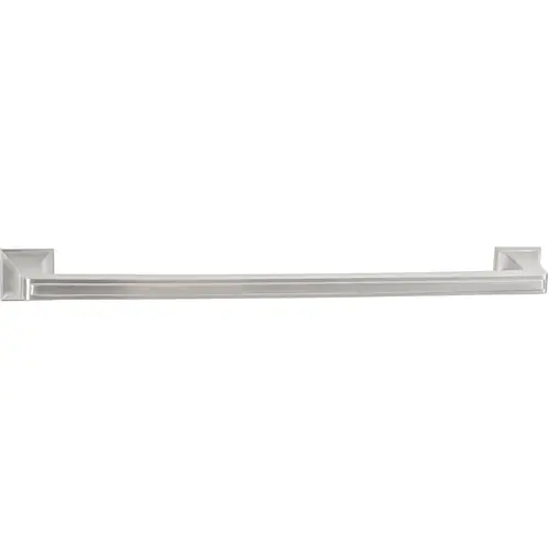 Handle, Zinc 305 335 x 49 mm Amerock Mulholland Collection, satin nickel, 12" CTC Nickel plated, satin-finish