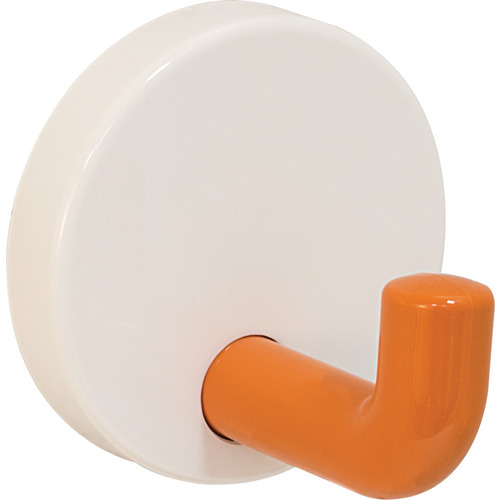 Single Coat Hook, HEWI, Polyamide, 50 x 45 mm Orange Orange