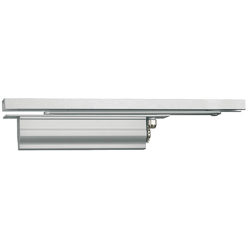 Overhead Door Closers, DCL 33, concealed, EN 24, Startec without hold open function, silver colored Silver colored