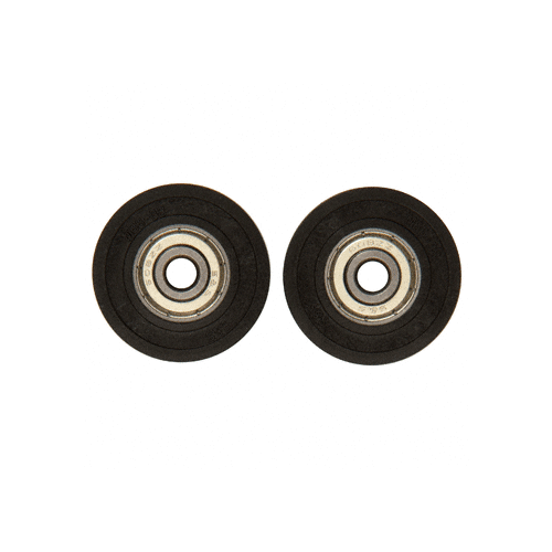 CRL D1506SB 1-1/2" Diameter Sealed Ball Bearing Rollers - Pair