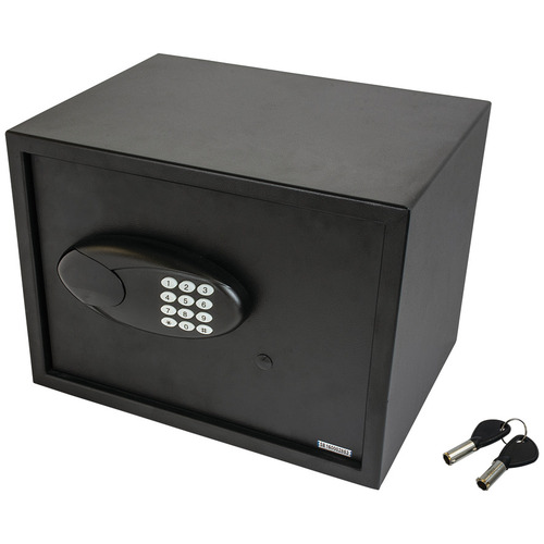 Safe, with Digital Keypad Black, powder coated Black, powder coated