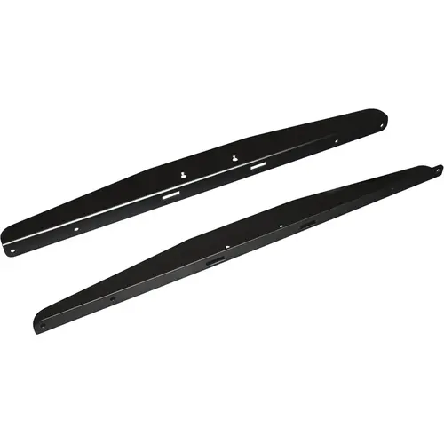 T-Top Support Set, AdjusTableSystem For 24" tops, 17 1/4" length Black