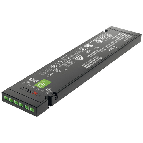 Hafele 833.77.949 LED Driver, Loox, 24 V 316 x 70 x 16 mm 0.89 90 W, Max. 84 on one slot 0.5 W 0.2 W 369 g Parallel connection, 24 V driver compatible with all Loox with supplied adapter, wattage: 90 W