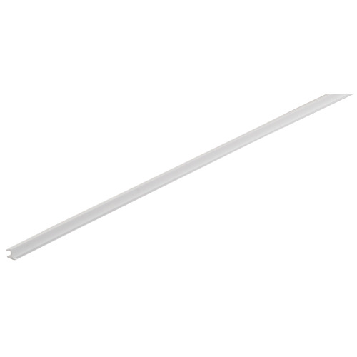 Hafele 422.73.790 Plastic Rail, for Hanging File System, 2.5 m 1/2" White (1/2") 12 mm thickness White
