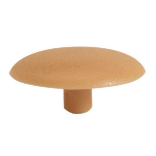 Trim Cap, Press-Fit for Confirmat Head, diameter 12 mm For screw with central hole, Pine color Pine colored