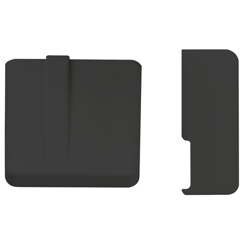 Cover Cap, for In-Side Flap Hinge Black, right