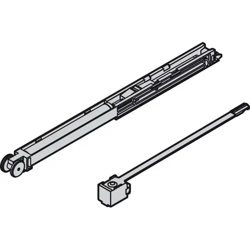 Soft Close Mechanism, Hawa Clipo IF For Hawa Clipo 16 GS IF and Hawa Clipo 16 H MF-IF, for doors less than 17.6 lbs (8 kg) Gray