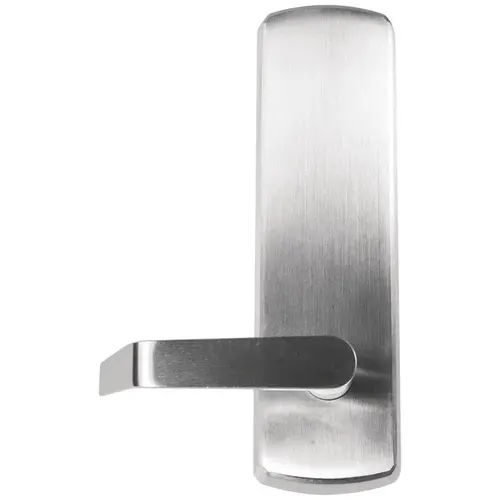 Radius Top Escutcheon, Blank Escutcheon Lever for Passage, For Rim, Surface/Concealed