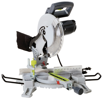 Master Mechanic JS-1017C3 Compound Miter Saw, 4900 RPM, 14-Amp, 10-In.