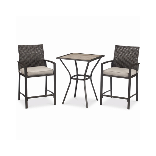 Four Seasons Courtyard L-BS1147SST Kerala 3-Pc. Bistro Set, Counter Height