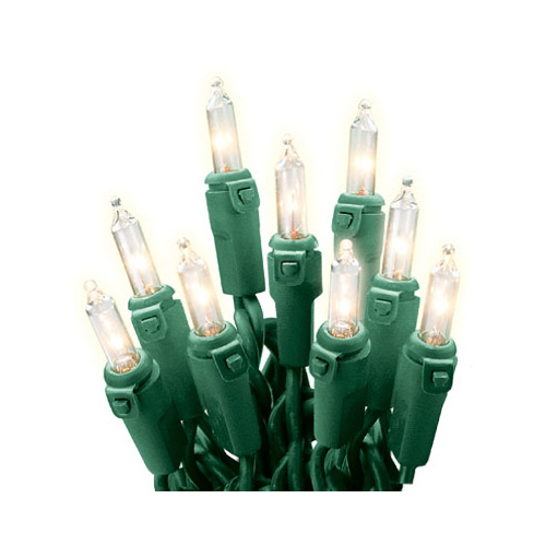 Christmas Light Set, String-to-String, Clear, 2 x 150-Ct.