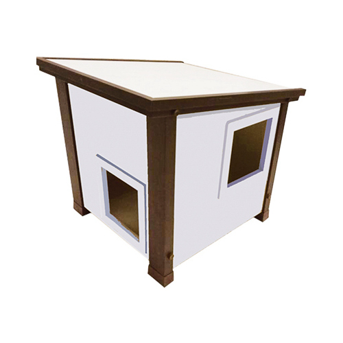 NEW AGE PET-IMPORT ECTH350 Ecoflex Albany Feral Cat Shelter