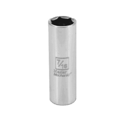 1/4-Inch Drive 7/16-Inch 6-Point Deep Socket