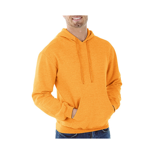 Gildan 270110-XCP2 MED ORG Hood Sweatshirt - pack of 2