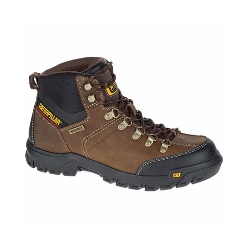 CAT FOOTWEAR P74128 13.0M Threshold Electrical Hazard Boot, Leather Upper, Men's Size 13 Medium