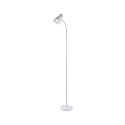 LED Floor Lamp, White, 59-In.